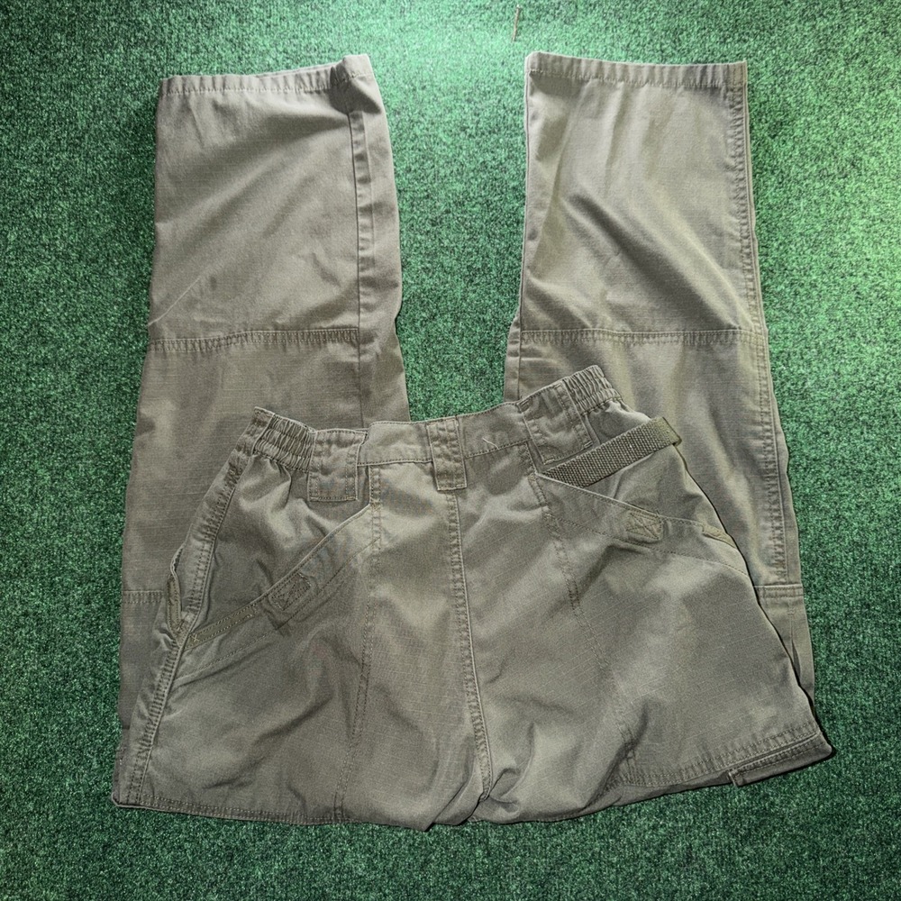 5.11 Tactical Cargo Pants Men's 30x30 Green Pants - Picture 4 of 4